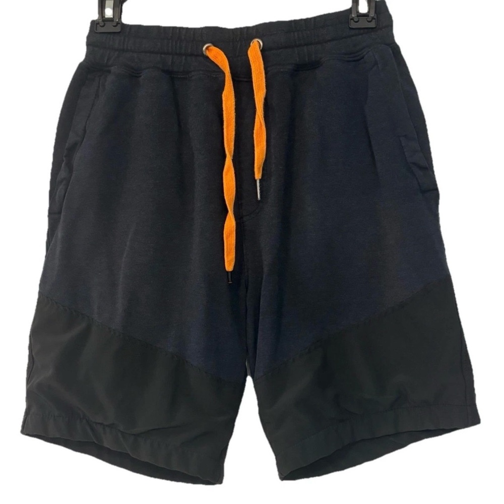 KINO Men’s Lounge Athletic Shorts Small Blue Black Drawstring